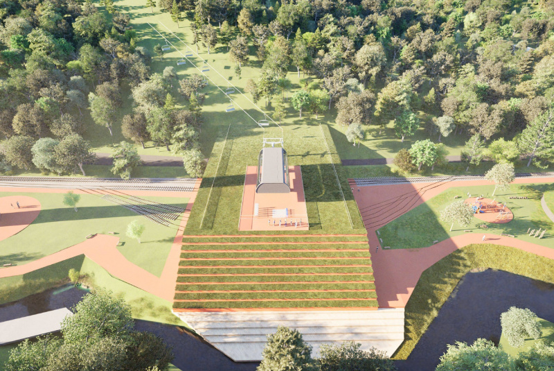 VÍZIA PREMENY DETSKEJ ŽELEZNICE - ATRIUM ARCHITEKTI VÍZIA PREMENY DETSKEJ ŽELEZNICE - ATRIUM ARCHITEKTI