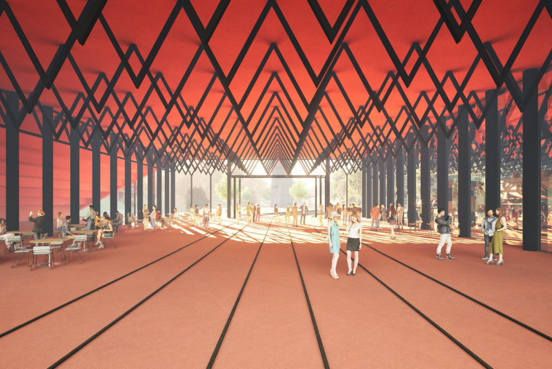 VÍZIA PREMENY DETSKEJ ŽELEZNICE - ATRIUM ARCHITEKTI