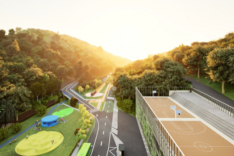 VÍZIA PREMENY DETSKEJ ŽELEZNICE - ATRIUM ARCHITEKTI