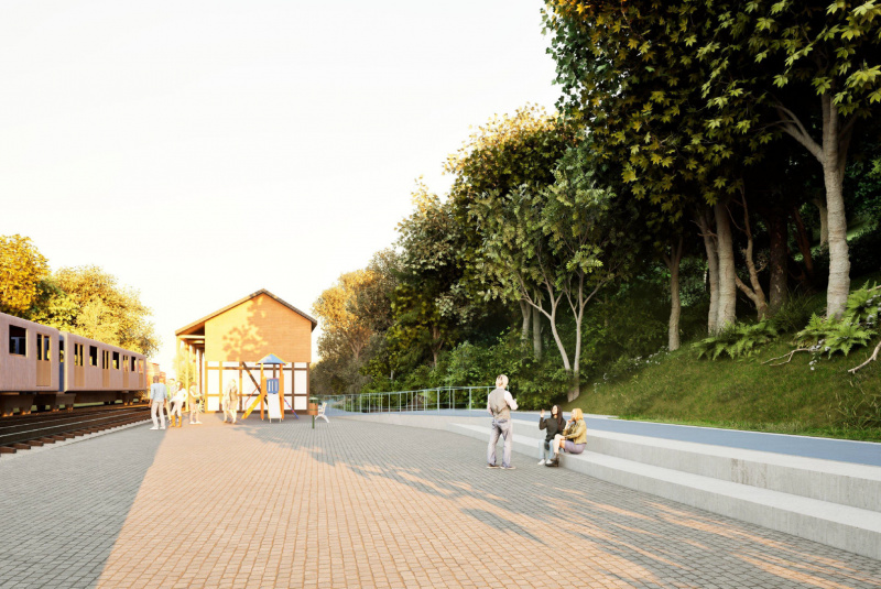 VÍZIA PREMENY DETSKEJ ŽELEZNICE - ATRIUM ARCHITEKTI VÍZIA PREMENY DETSKEJ ŽELEZNICE - ATRIUM ARCHITEKTI