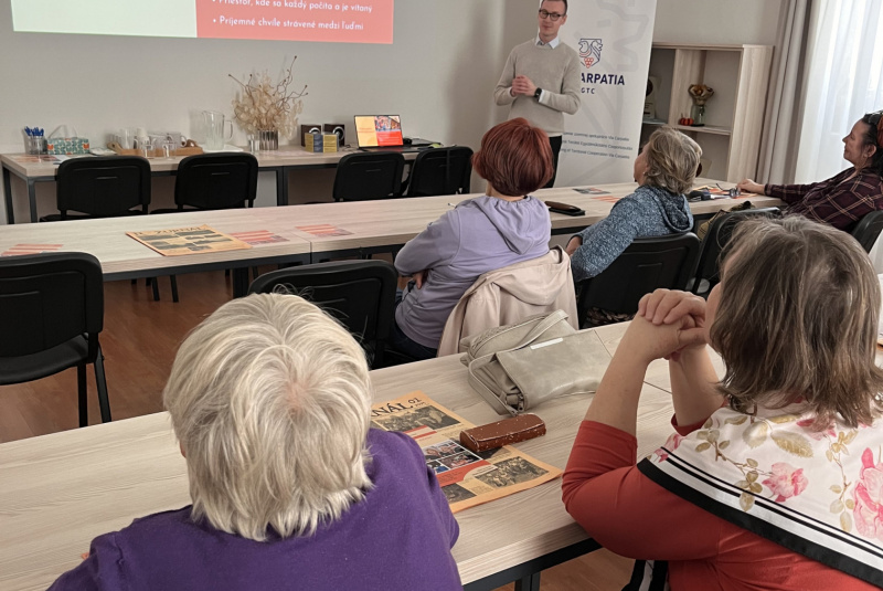  CENTRUM AKTÍVNEHO STÁRNUTIA - PRÍĎ MEDZI NÁS 10.3.