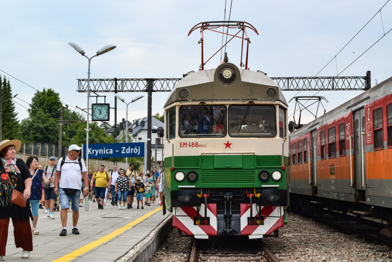  PANTOGRAFOM ZA HRANICE DO KRYNICE 20.6.