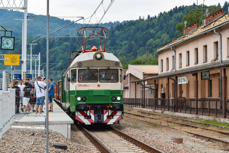  PANTOGRAFOM ZA HRANICE DO KRYNICE 20.6.