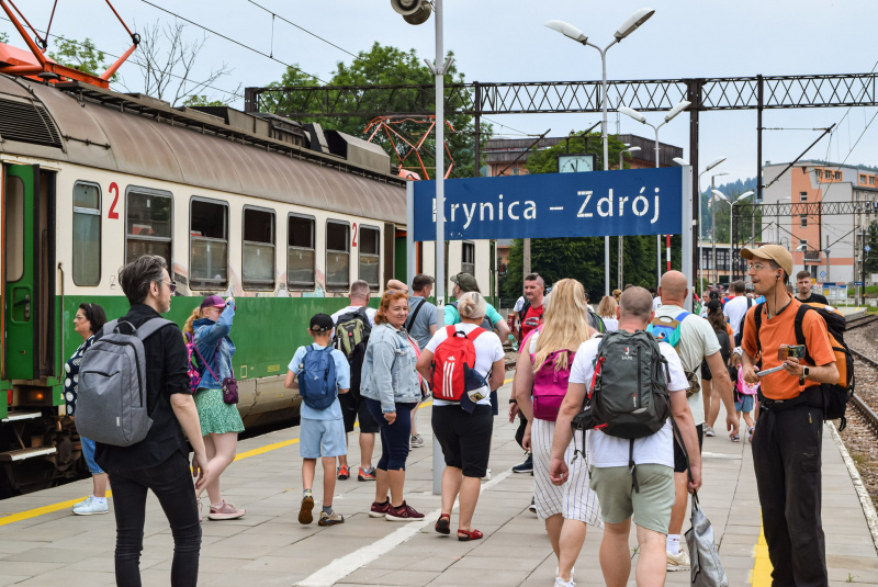  PANTOGRAFOM ZA HRANICE DO KRYNICE 20.6.