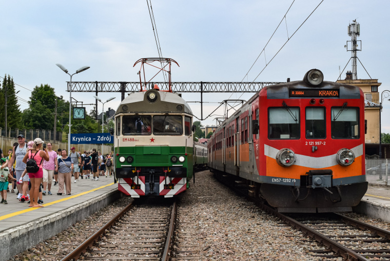  PANTOGRAFOM ZA HRANICE DO KRYNICE 20.6.