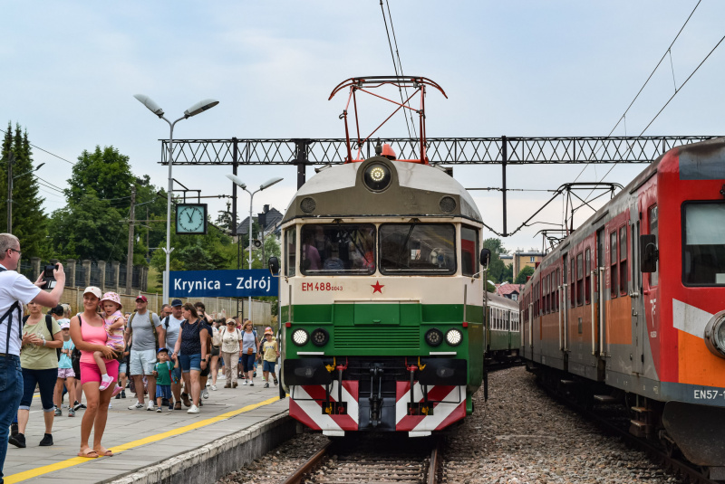  PANTOGRAFOM ZA HRANICE DO KRYNICE 20.6.
