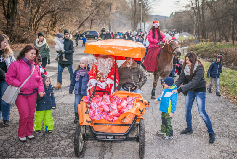 Mikuláš na detskej železnici 3.12.2016