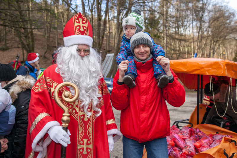 Mikuláš na detskej železnici 3.12.2016