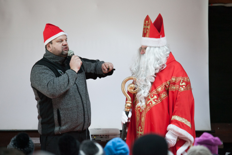 Mikuláš na detskej železnici 3.12.2016