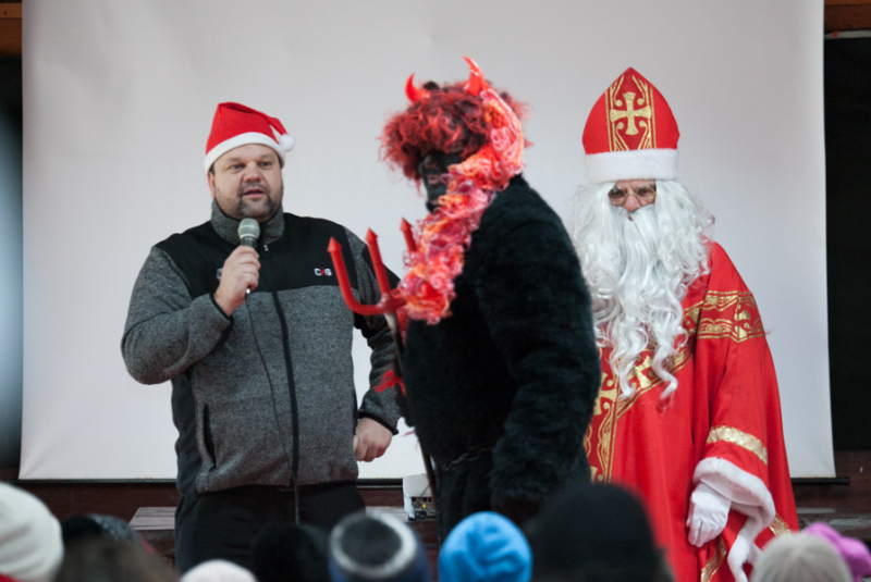 Mikuláš na detskej železnici 3.12.2016