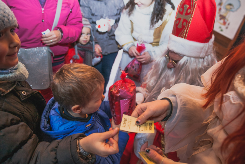 Mikuláš na detskej železnici 3.12.2016