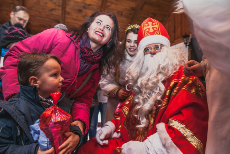 Mikuláš na detskej železnici 3.12.2016