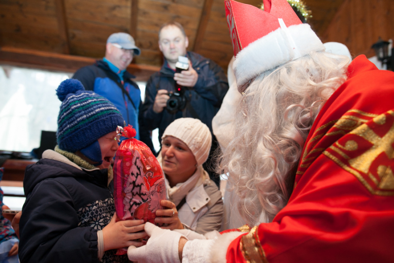 Mikuláš na detskej železnici 3.12.2016