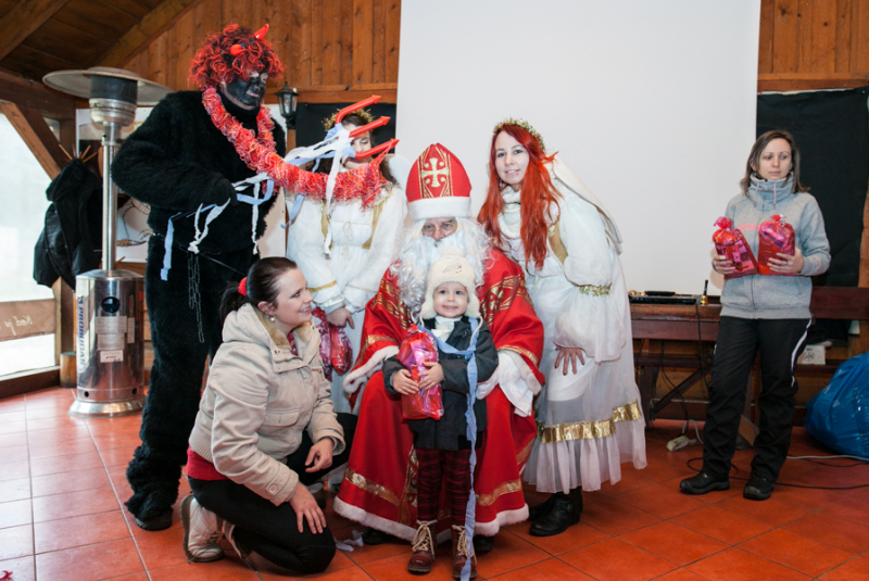 Mikuláš na detskej železnici 3.12.2016