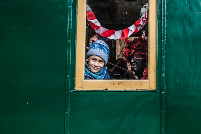 Mikuláš na detskej železnici 3.12.2016