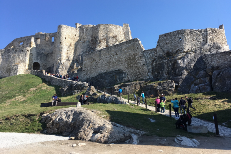 Vlakom za UNESCOM - Spišské Podhradie 2.4.2017