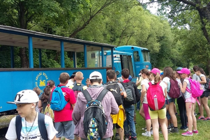 Čaro školských výletov na detskej železnici