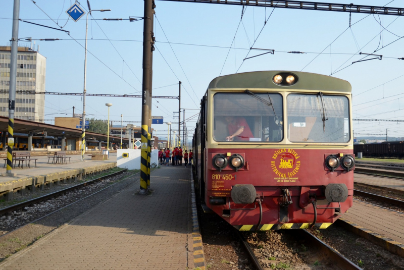 Vlakom za UNESCOM - Vlakom na Gemer 12.8.2017