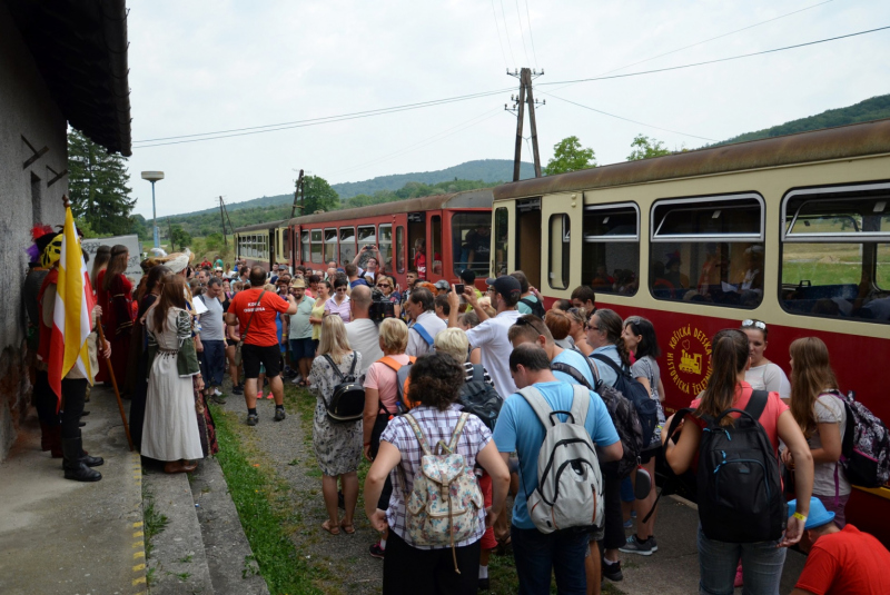 Vlakom za UNESCOM - Vlakom na Gemer 12.8.2017