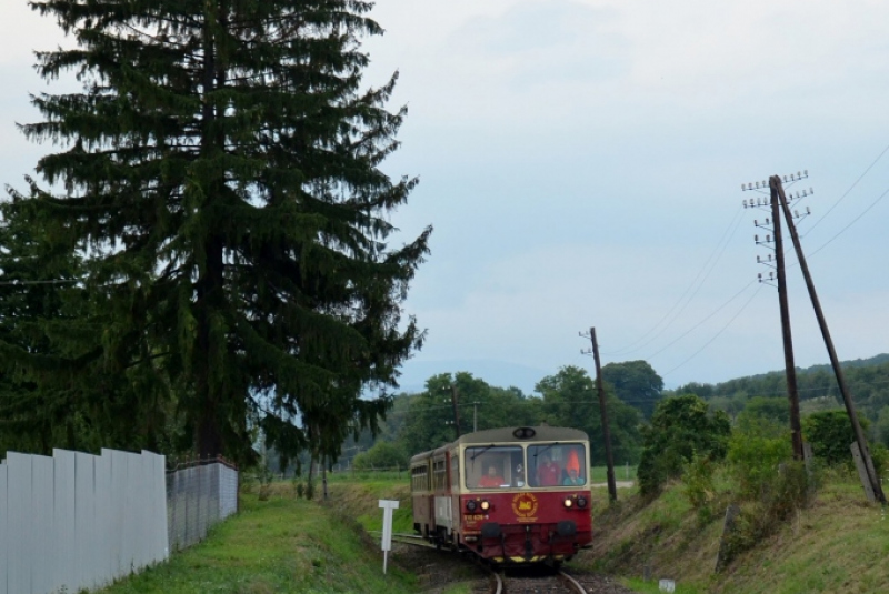 Vlakom za UNESCOM - Vlakom na Gemer 12.8.2017