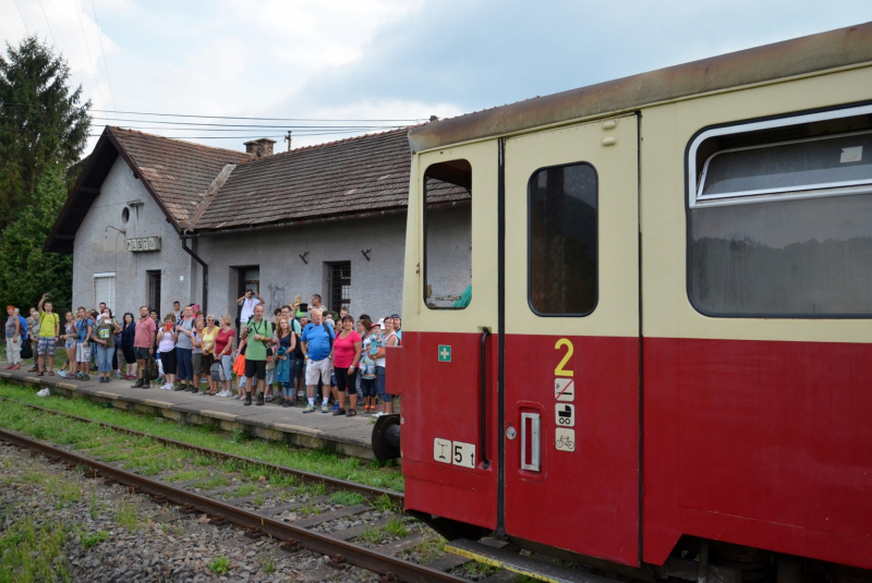 Vlakom za UNESCOM - Vlakom na Gemer 12.8.2017