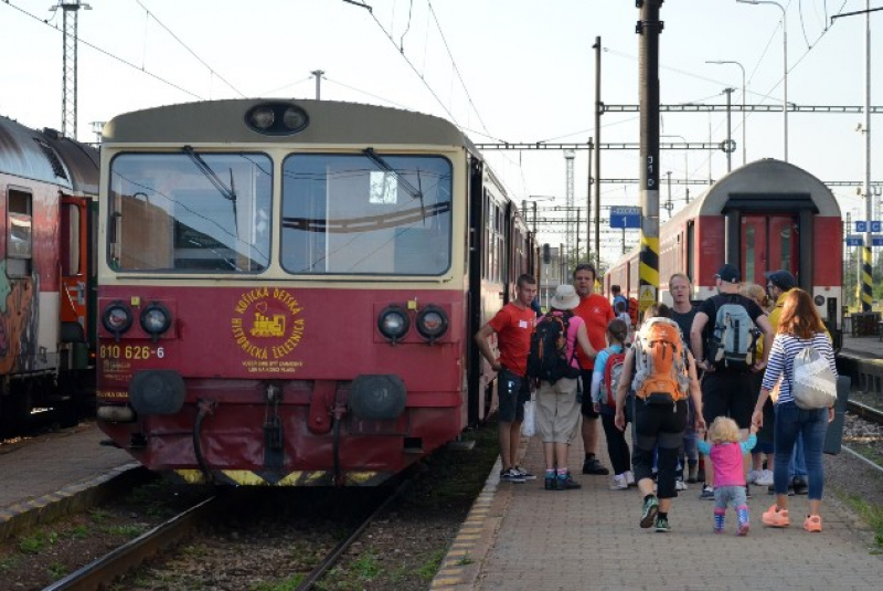 Vlakom za UNESCOM - Dobšinská jaskyňa 29.7.2017