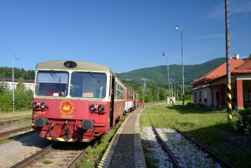 Vlakom za UNESCOM - Dobšinská jaskyňa 29.7.2017