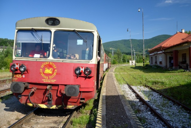 Vlakom za UNESCOM - Dobšinská jaskyňa 29.7.2017