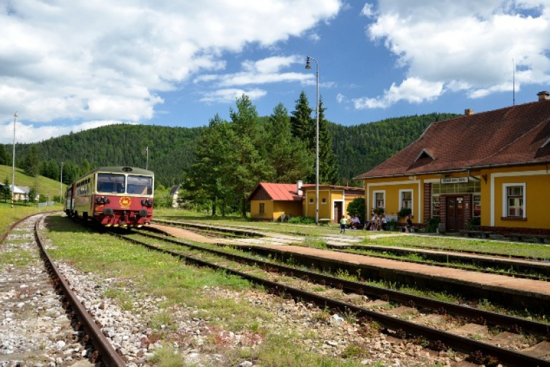 Vlakom za UNESCOM - Dobšinská jaskyňa 29.7.2017