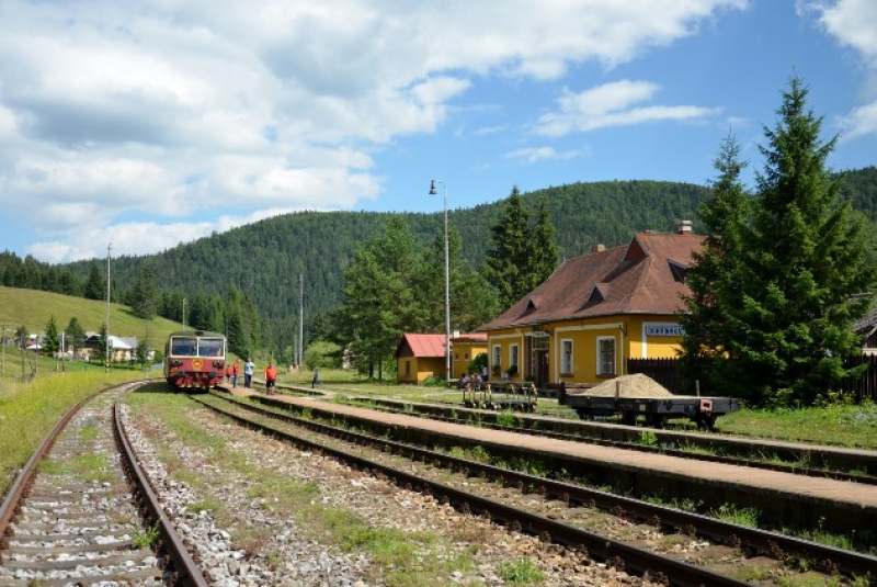 Vlakom za UNESCOM - Dobšinská jaskyňa 29.7.2017