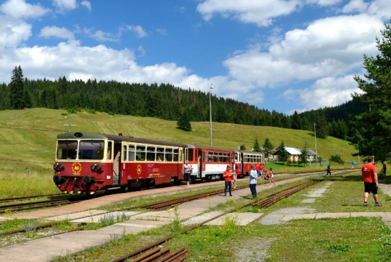 Vlakom za UNESCOM - Dobšinská jaskyňa 29.7.2017