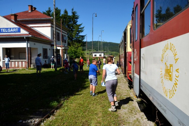 Vlakom za UNESCOM - Dobšinská jaskyňa 29.7.2017