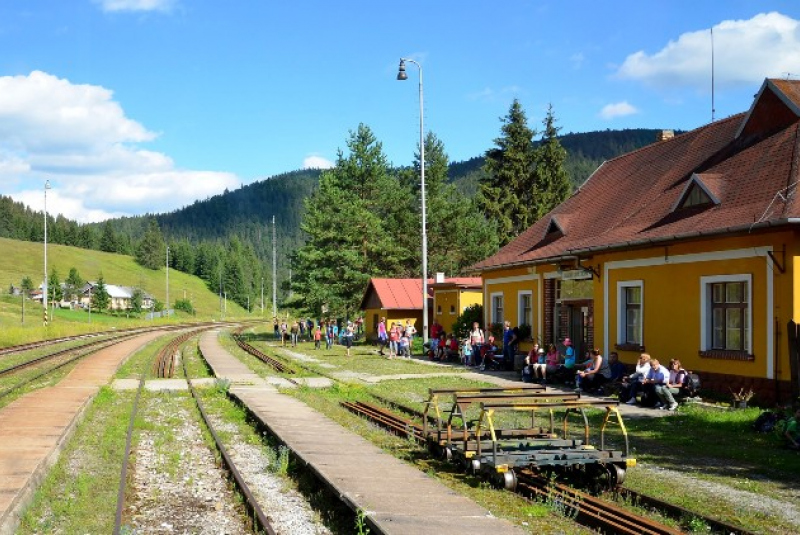 Vlakom za UNESCOM - Dobšinská jaskyňa 29.7.2017