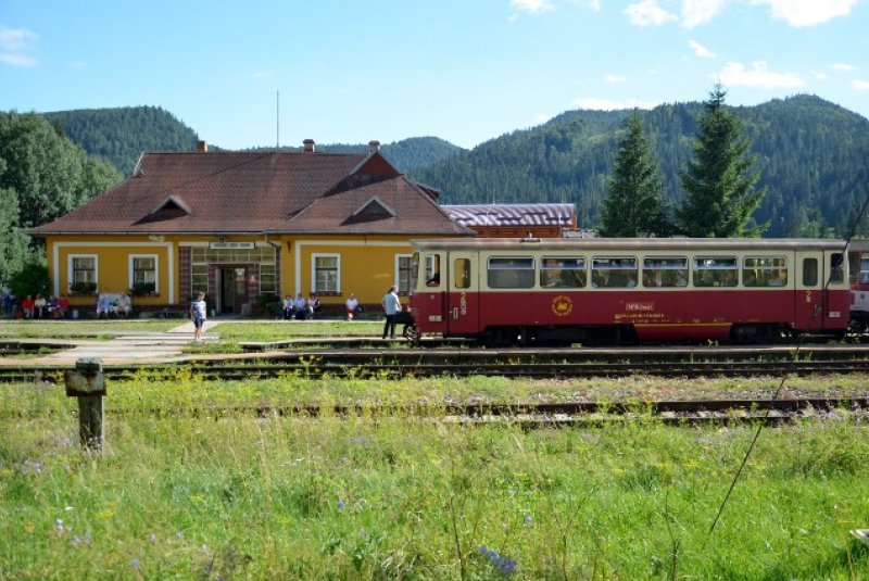 Vlakom za UNESCOM - Dobšinská jaskyňa 29.7.2017