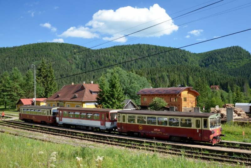 Vlakom za UNESCOM - Dobšinská jaskyňa 29.7.2017