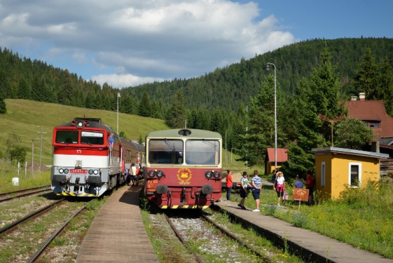 Vlakom za UNESCOM - Dobšinská jaskyňa 29.7.2017