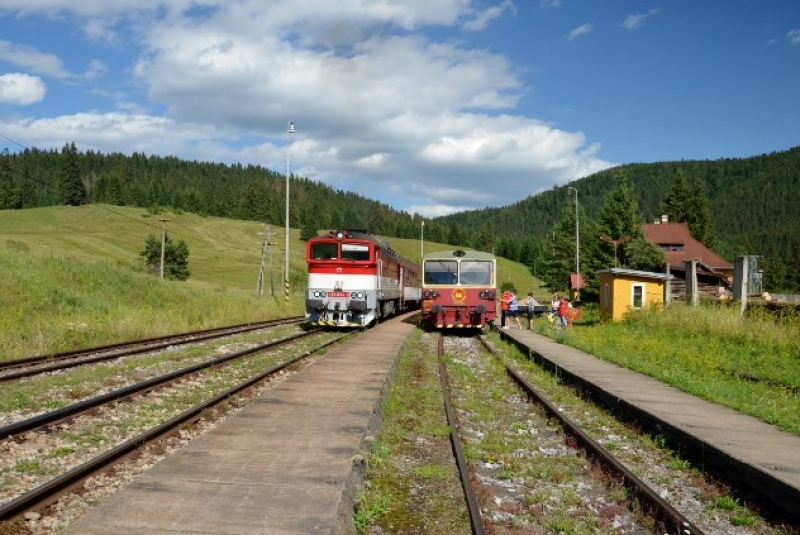 Vlakom za UNESCOM - Dobšinská jaskyňa 29.7.2017