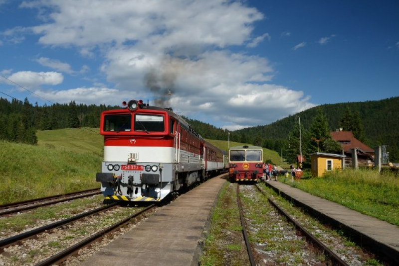 Vlakom za UNESCOM - Dobšinská jaskyňa 29.7.2017