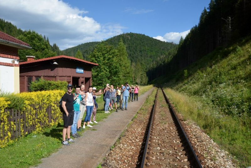 Vlakom za UNESCOM - Dobšinská jaskyňa 29.7.2017