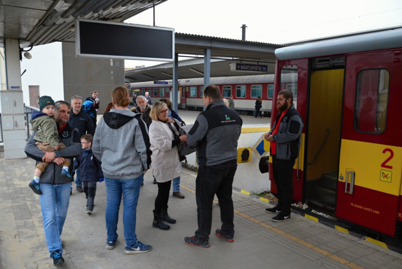 Vlakom do kaštieľa v Betliari Vlakom do kaštieľa v Betliari