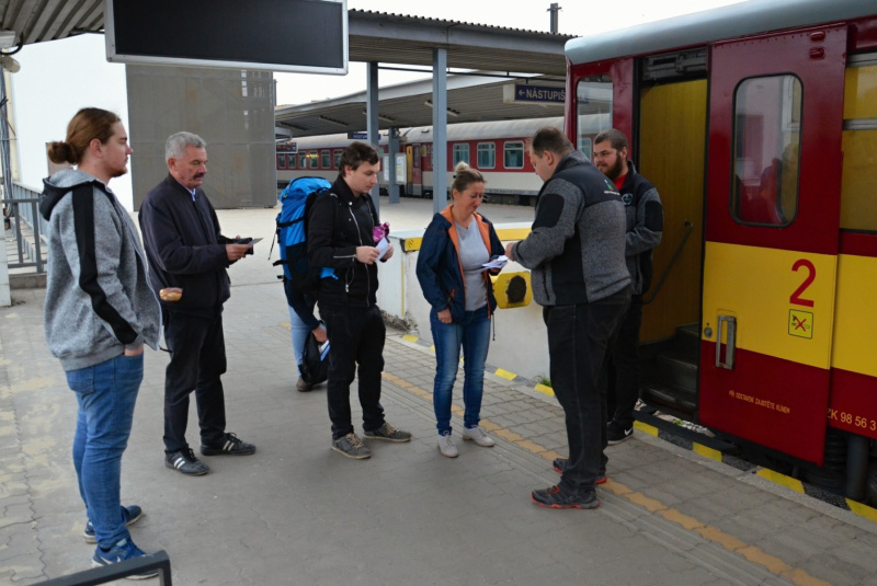 Vlakom do kaštieľa v Betliari Vlakom do kaštieľa v Betliari