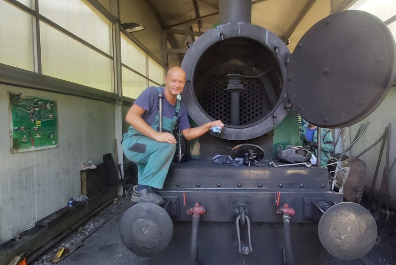 Hutníci pre Košice na detskej železnici Hutníci pre Košice na detskej železnici