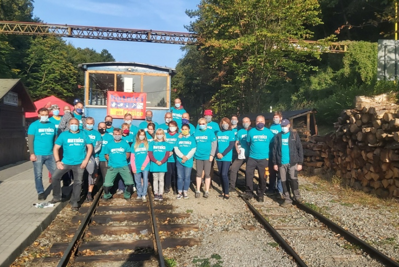 Hutníci pre Košice na detskej železnici Hutníci pre Košice na detskej železnici