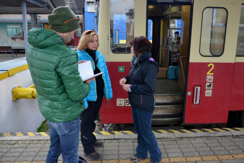 Vlakom za UNESCOM - Vlakom a retrobusom do Domice 17.11.2017