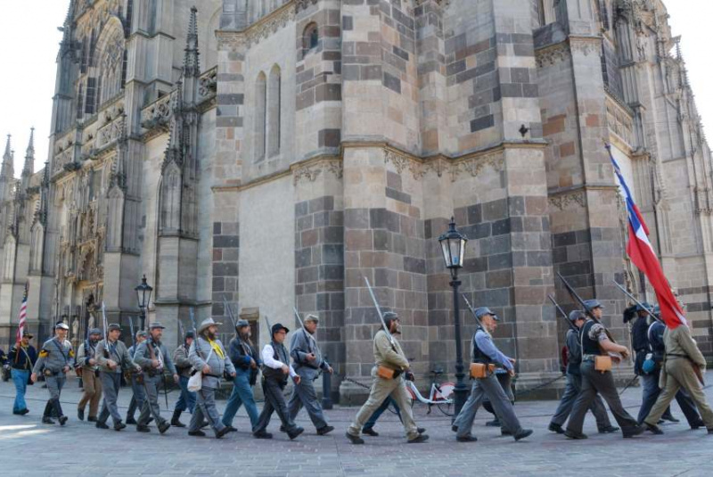 SEVER proti JUHU, rekonštrukcia slávnej bitky na detskej železni SEVER proti JUHU, rekonštrukcia slávnej bitky na detskej železni