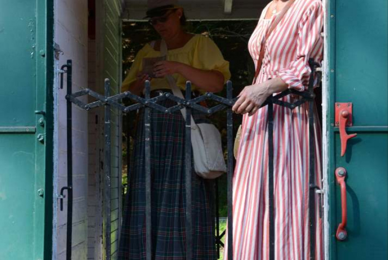 SEVER proti JUHU, rekonštrukcia slávnej bitky na detskej železni SEVER proti JUHU, rekonštrukcia slávnej bitky na detskej železni