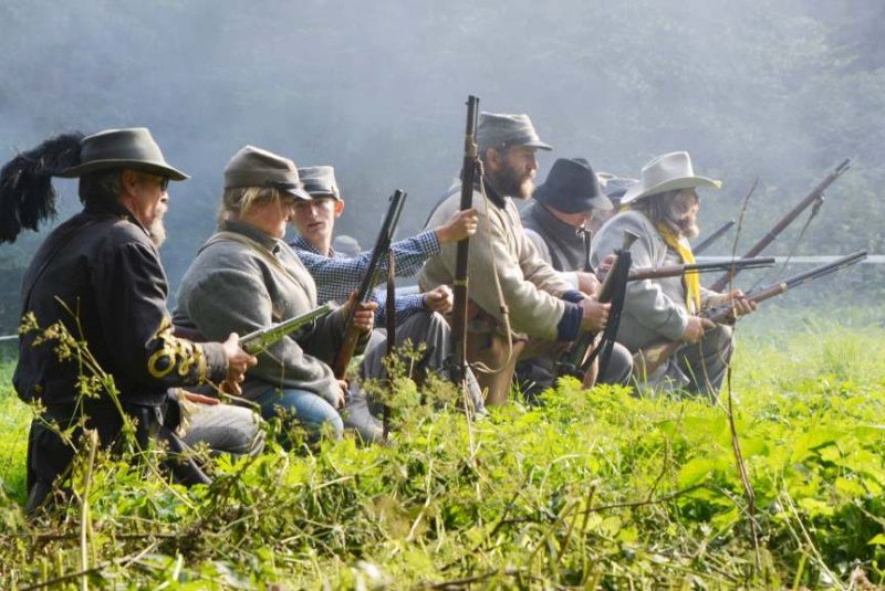 SEVER proti JUHU, rekonštrukcia slávnej bitky na detskej železni SEVER proti JUHU, rekonštrukcia slávnej bitky na detskej železni