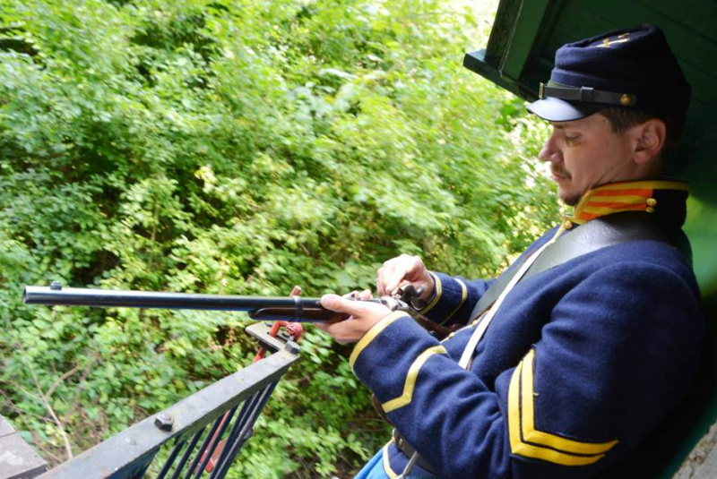 SEVER proti JUHU, rekonštrukcia slávnej bitky na detskej železni SEVER proti JUHU, rekonštrukcia slávnej bitky na detskej železni