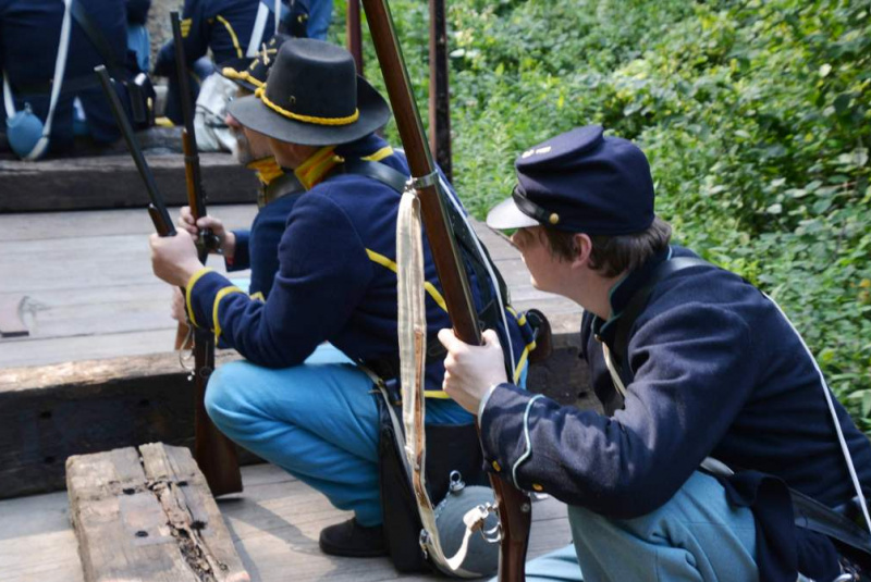 SEVER proti JUHU, rekonštrukcia slávnej bitky na detskej železni SEVER proti JUHU, rekonštrukcia slávnej bitky na detskej železni