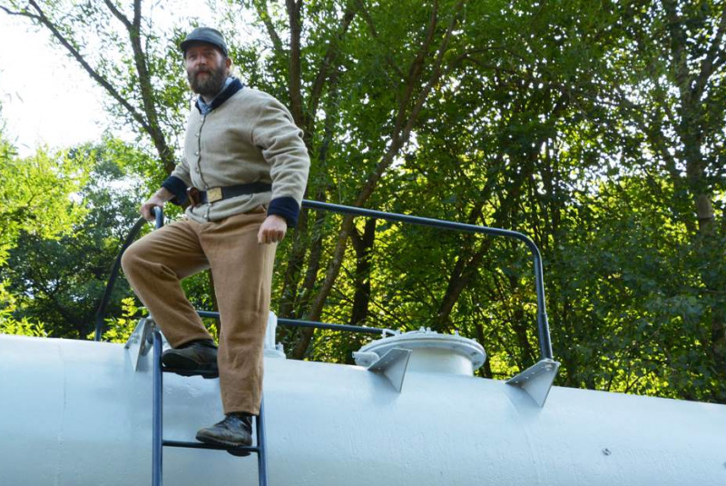 SEVER proti JUHU, rekonštrukcia slávnej bitky na detskej železni SEVER proti JUHU, rekonštrukcia slávnej bitky na detskej železni